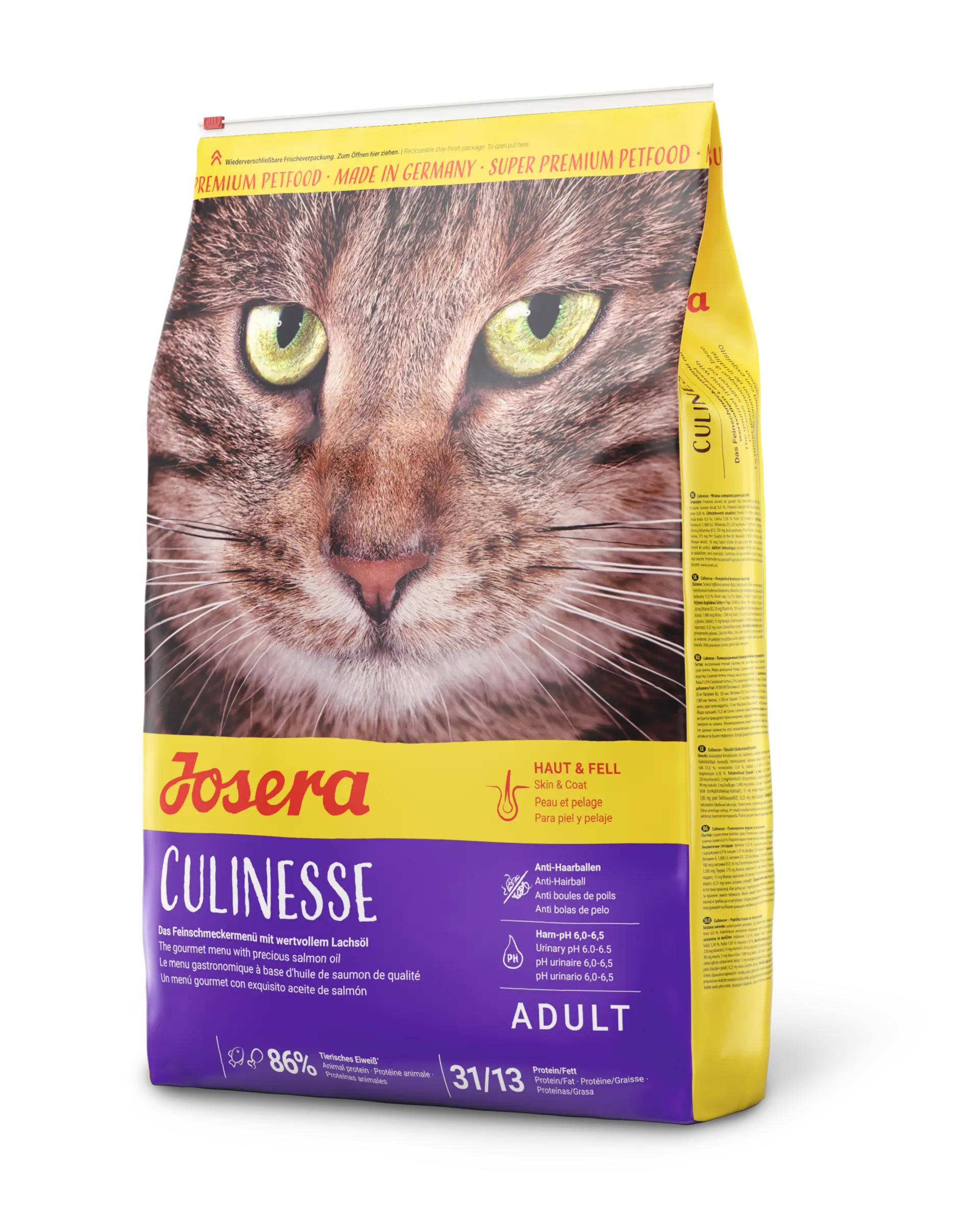 غذای خشک گربه جوسرا کولینس (Josera Culinesse) – مخصوص گربه بالغ
